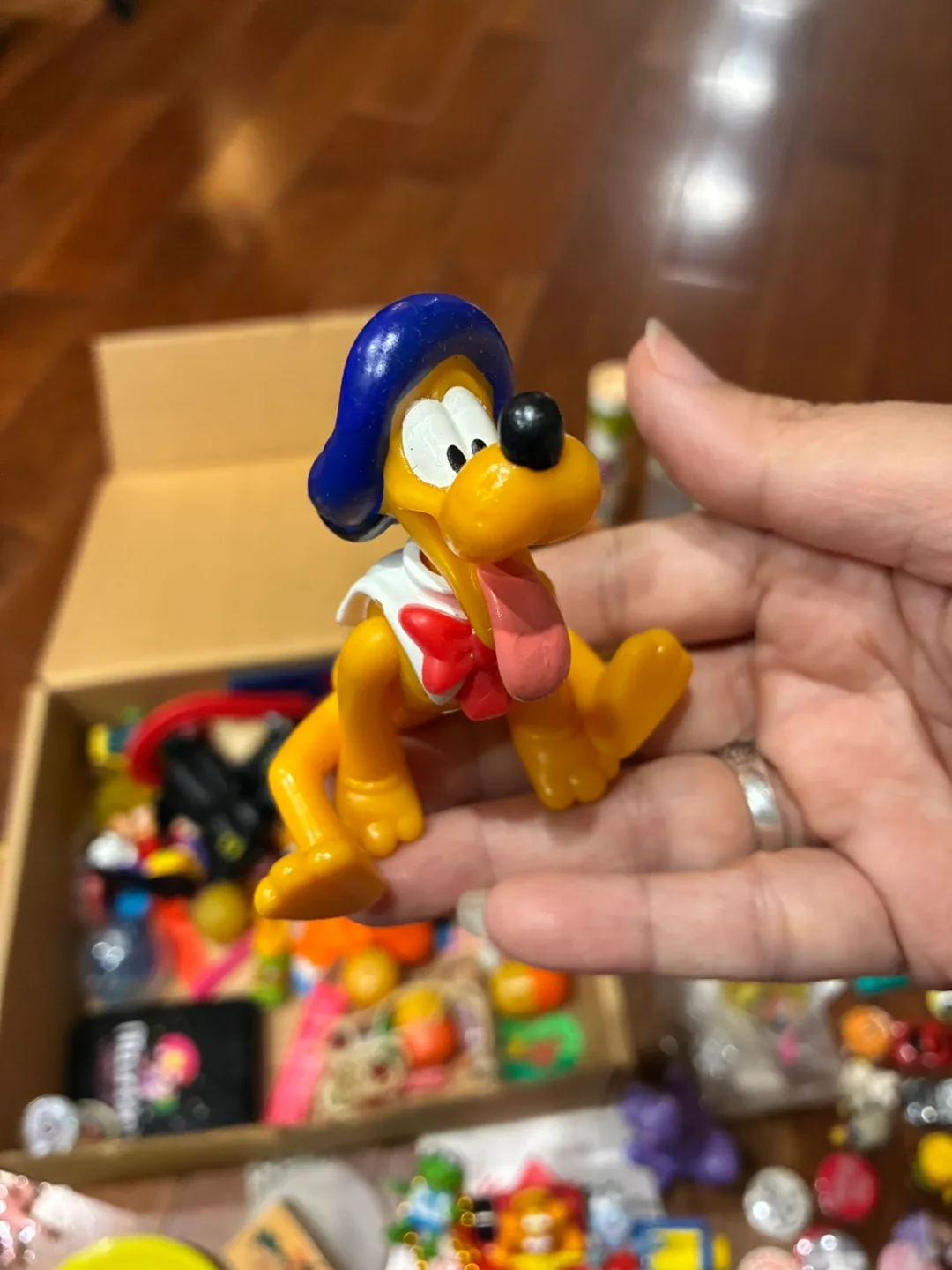 Vintage 1993 Pluto in Paris Happy Meal Toy thumbnail