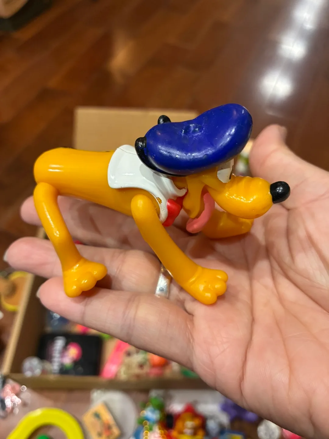 Vintage 1993 Pluto in Paris Happy Meal Toy image indicator(3)
