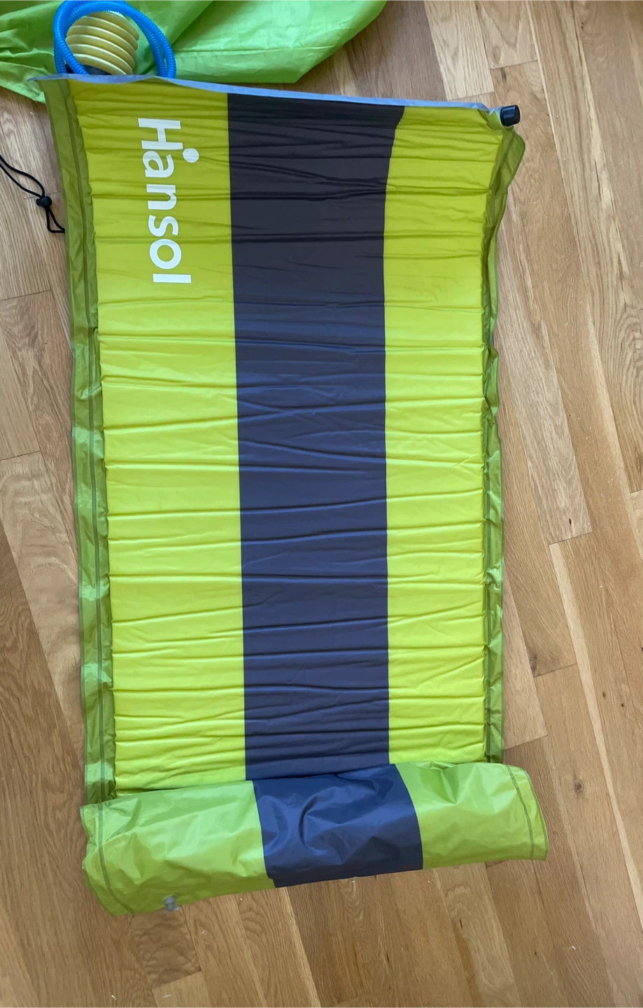 Hansol Inflatable Camping Mat - Green - photo 3
