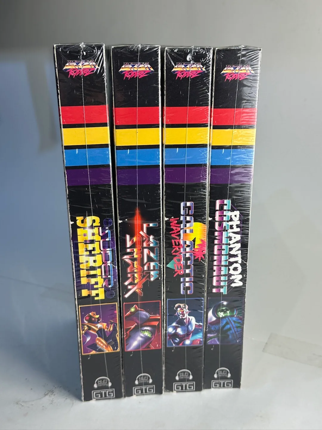 Lazer Ryderz Game by Greater Than Games Retro 80s Theme thumbnail