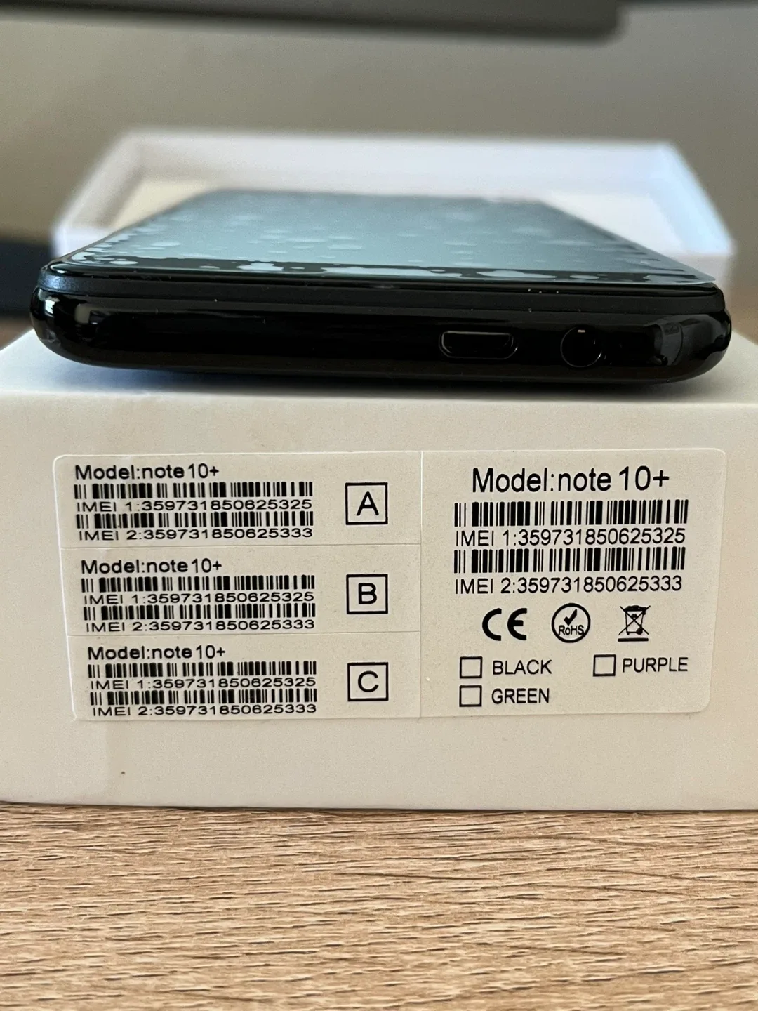 Brand new*** Note 10+ Android Smartphone image indicator(5)