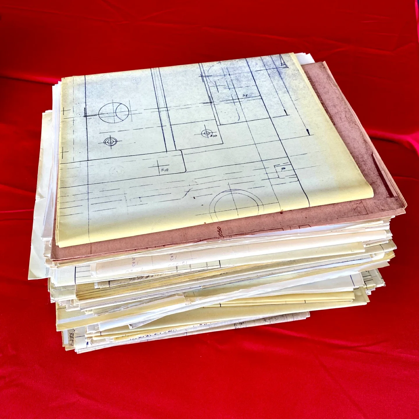 Stack of 60+ Blueprint Drawings thumbnail