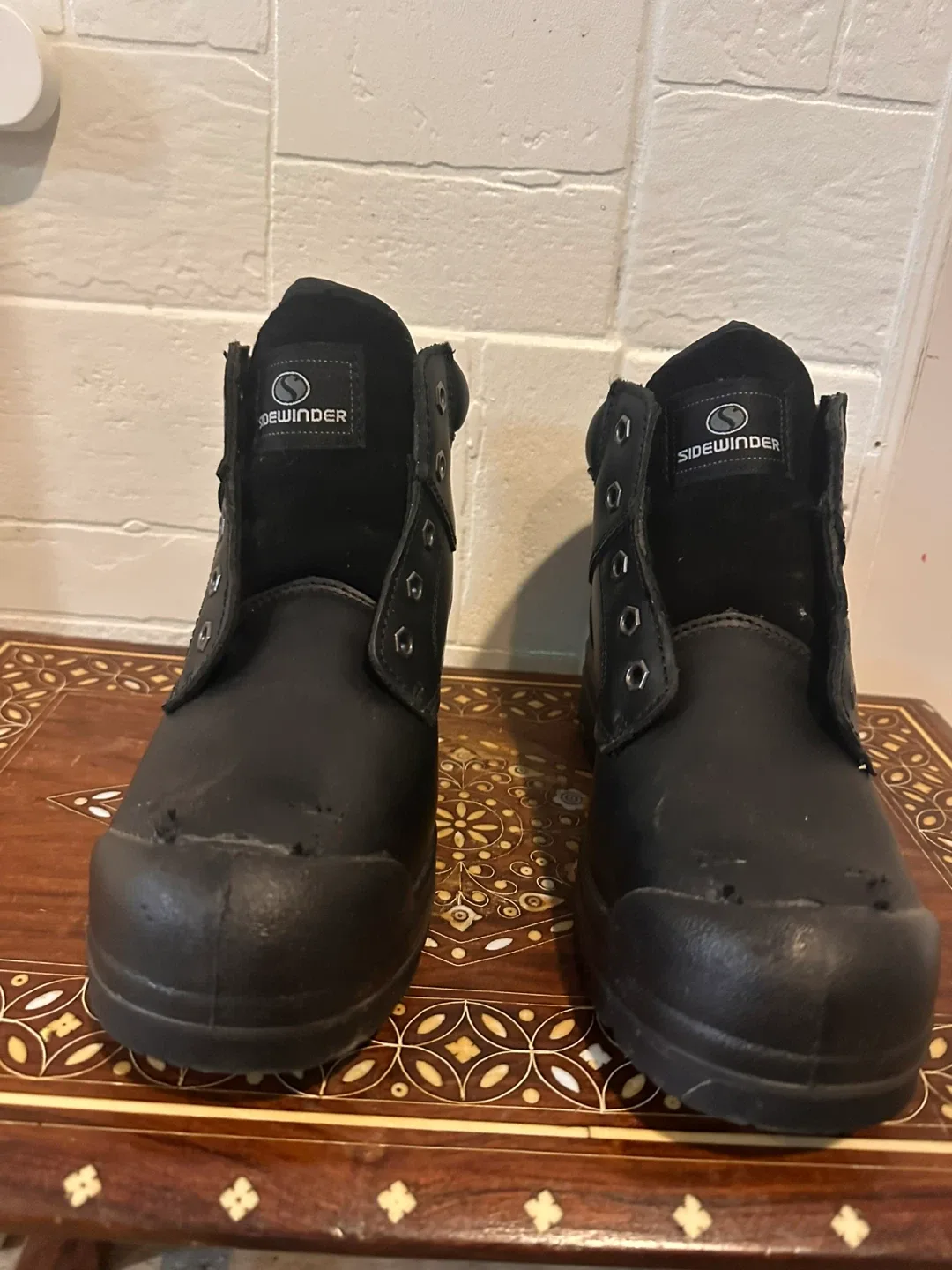 Sidewinder Black Work Boots thumbnail