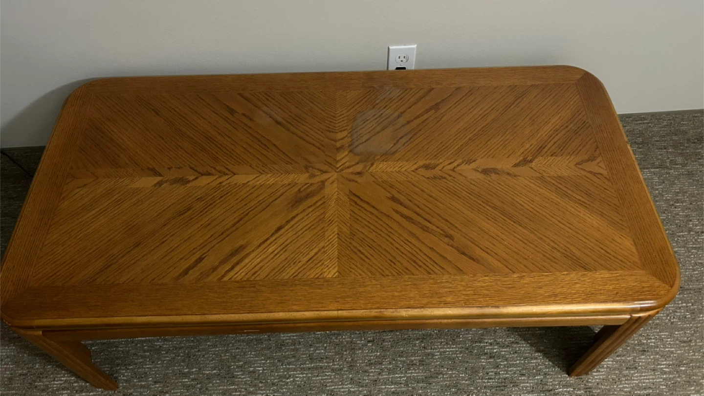 Wooden Coffee Table - photo 2