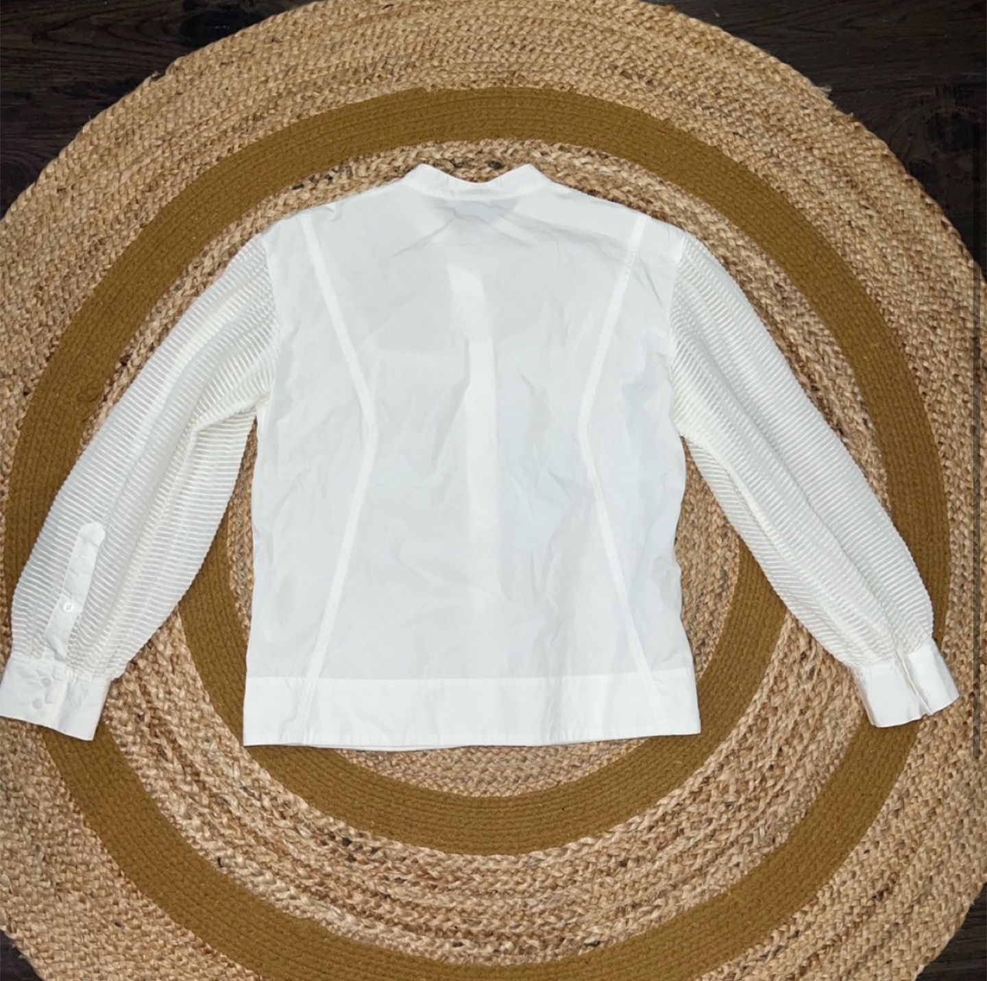 Judith & Charles White Blouse - Size 0 - photo 4