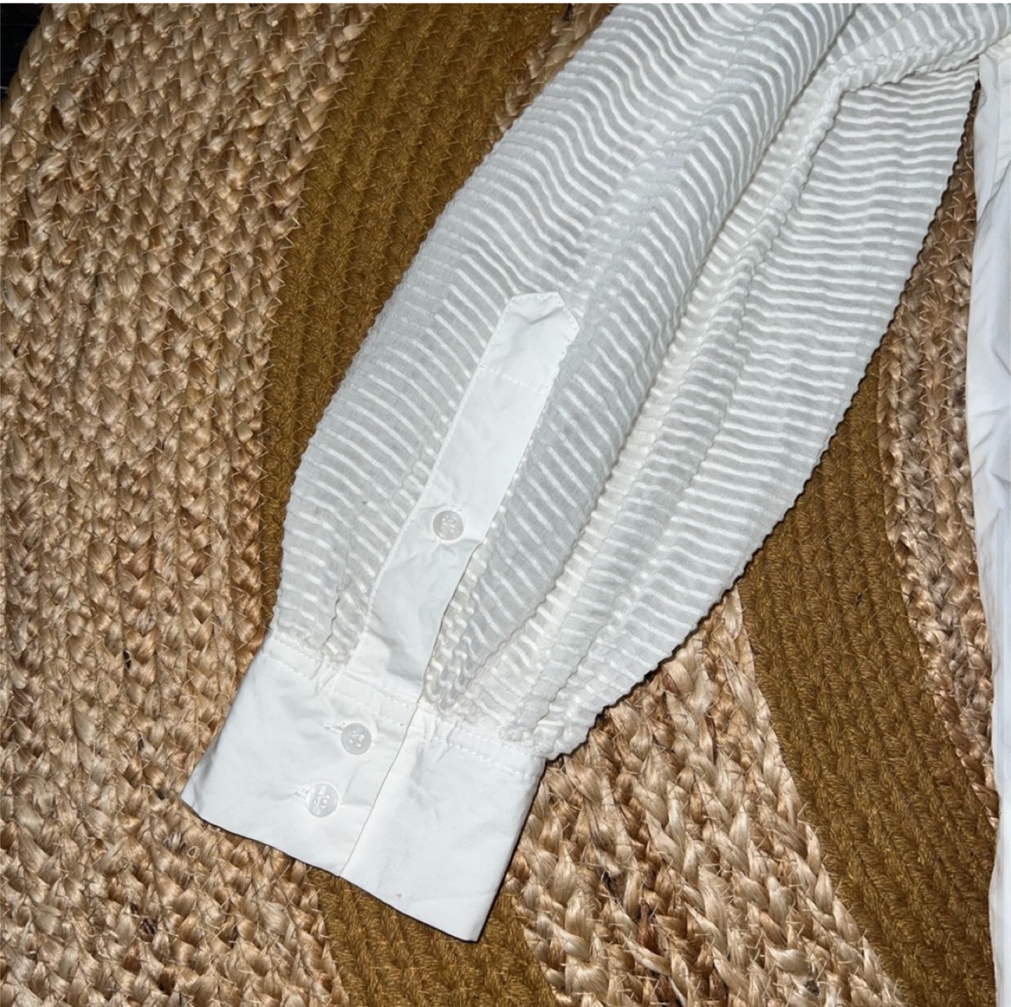 Judith & Charles White Blouse - Size 0 - photo 3