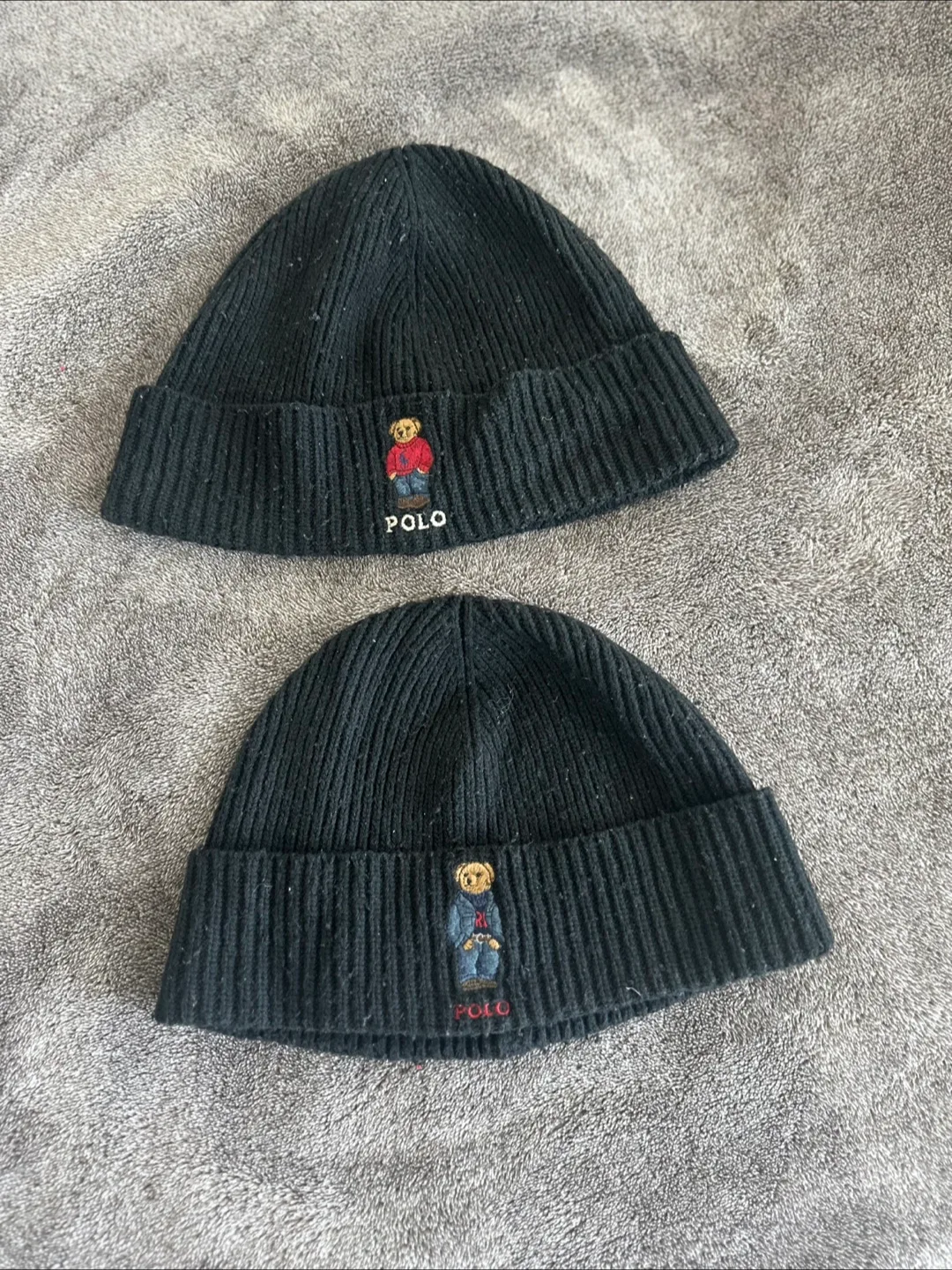 Polo Ralph Lauren Bear Beanie Hats thumbnail