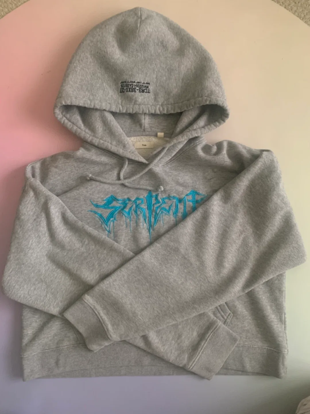 Tna Grey Hoodie Size Small thumbnail