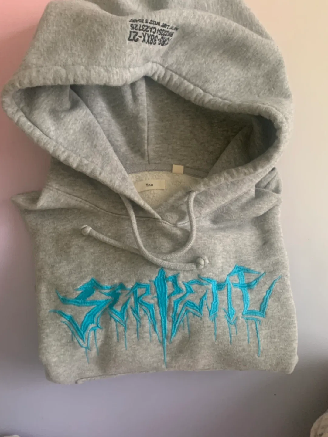Tna Grey Hoodie Size Small image indicator(3)
