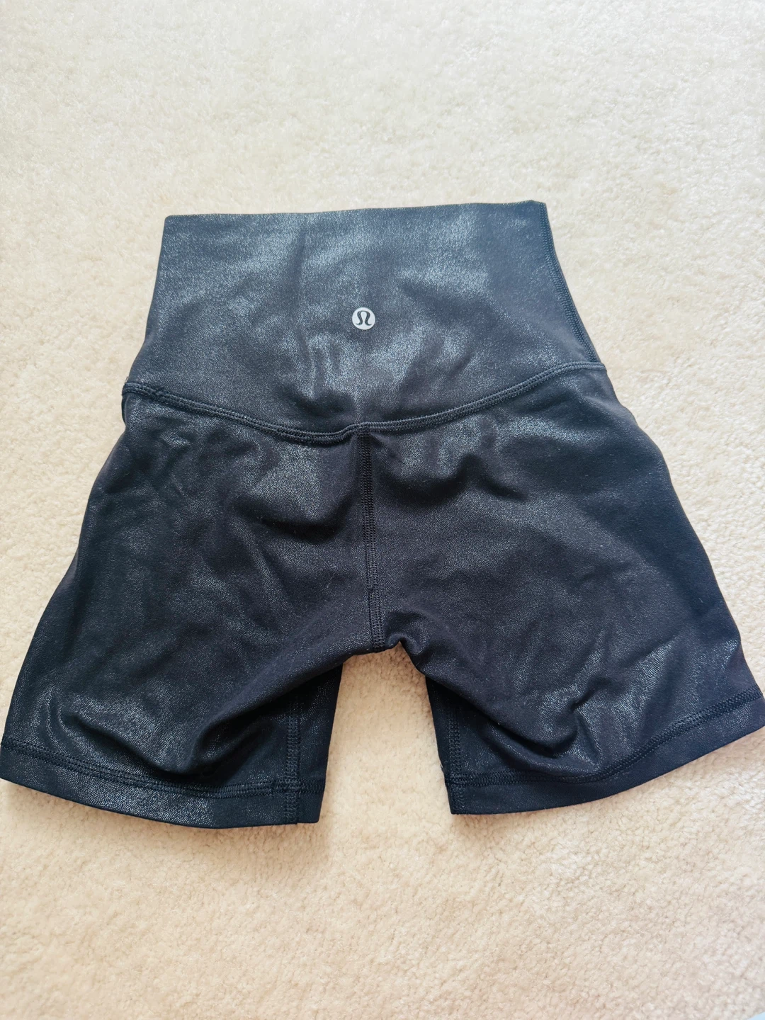 Lululemon Align Shine Black Shorts
