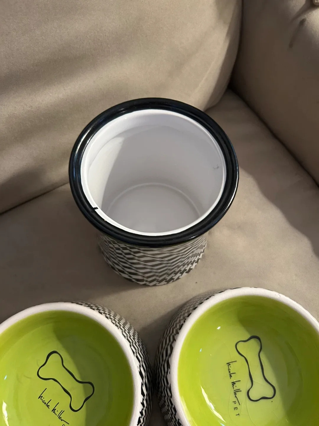 Nicole Miller Pet Bowl Set image indicator(5)