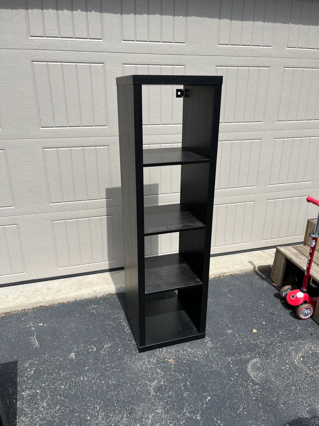 Black 4-Shelf Bookcase thumbnail