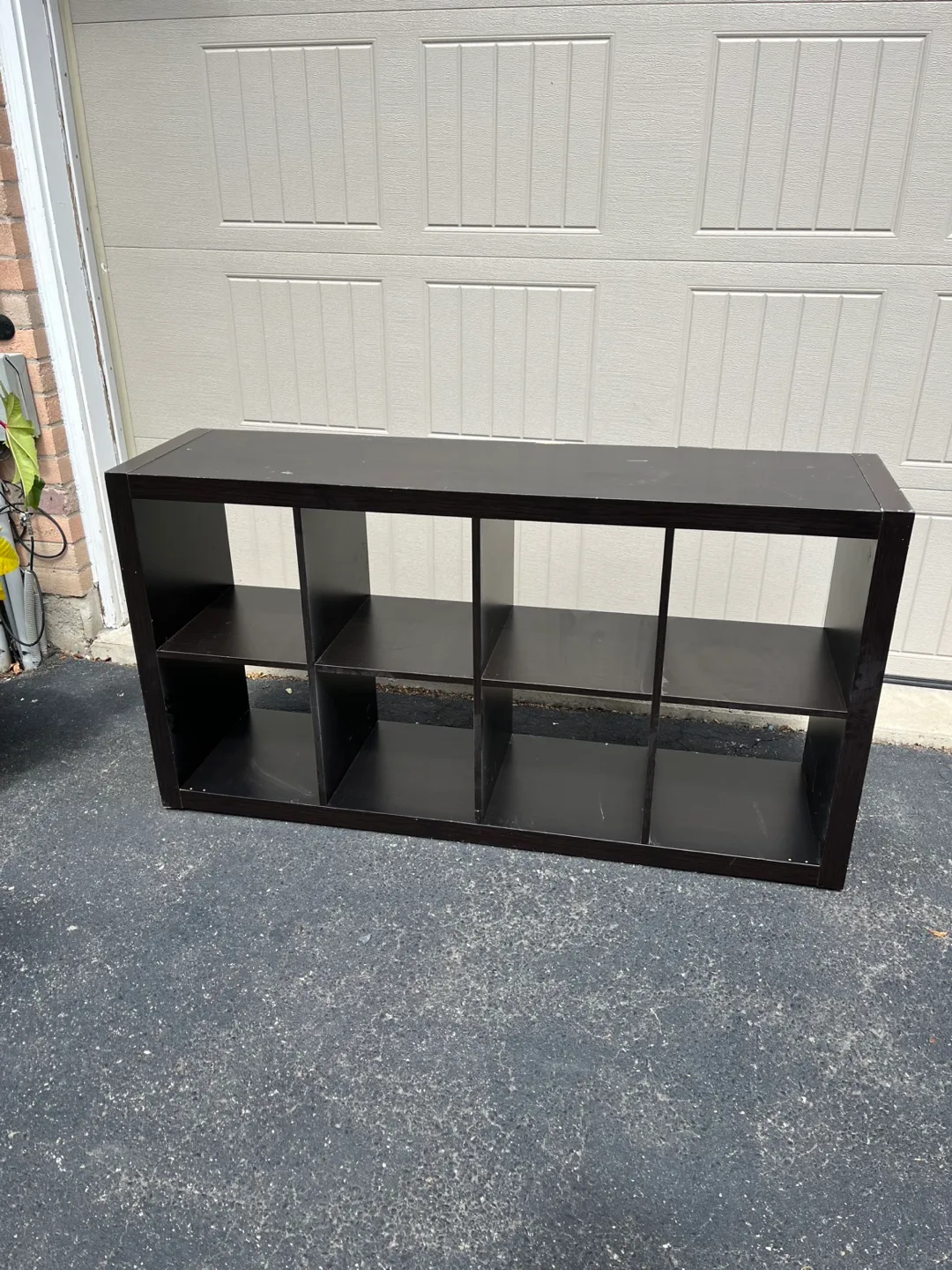 8-Cube Storage Shelf, Black thumbnail