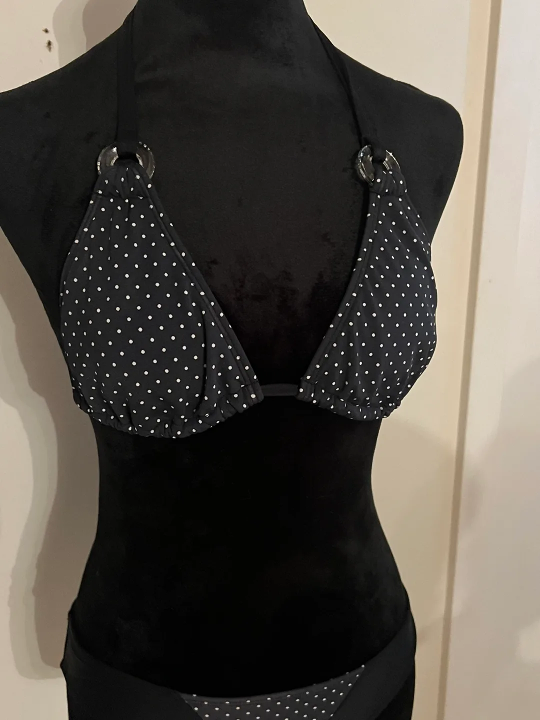 Polka Dot Bikini - Black & White thumbnail
