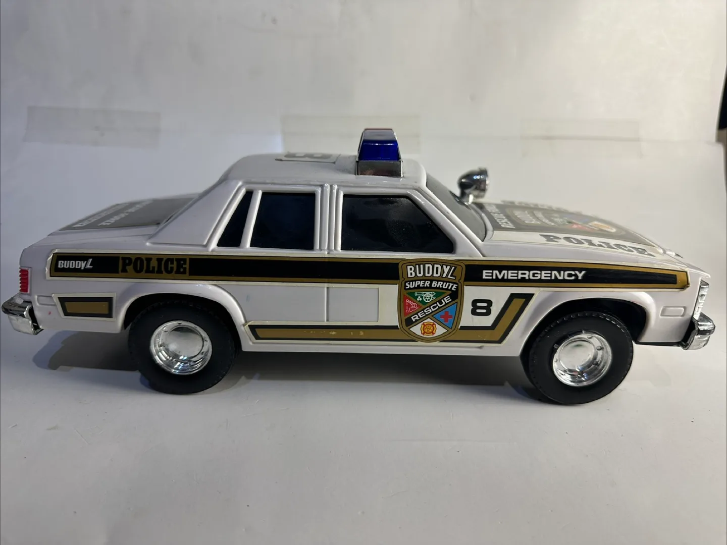 Buddy L Super Brute Rescue Force Police Car thumbnail