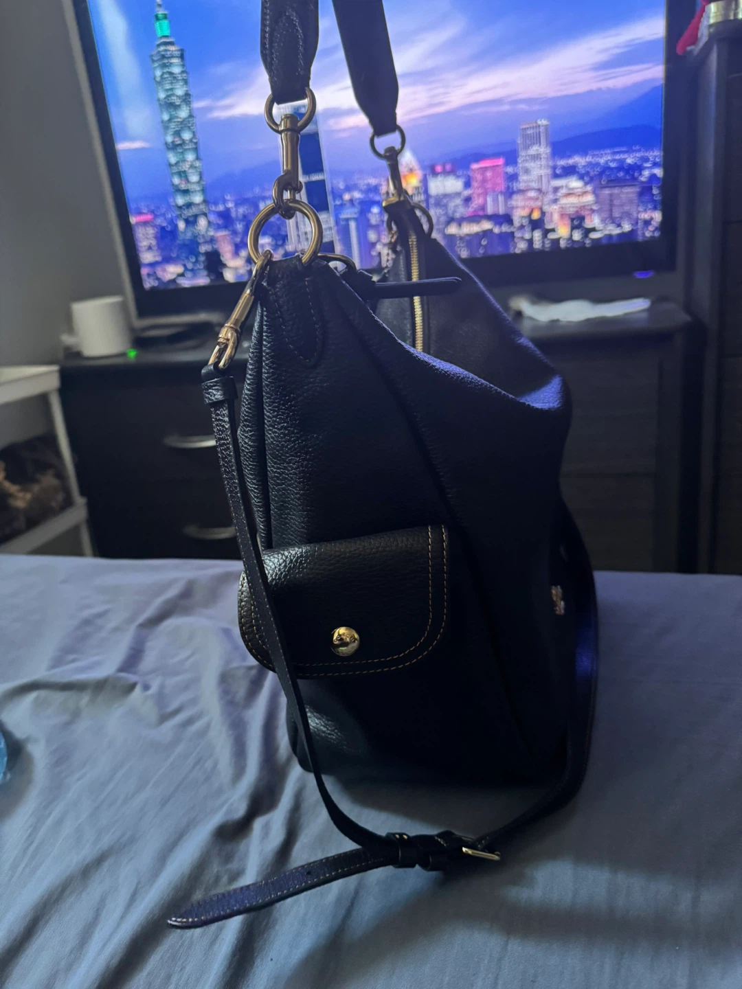 COACH LEATHER HOBO / CROSSBODY - photo 2