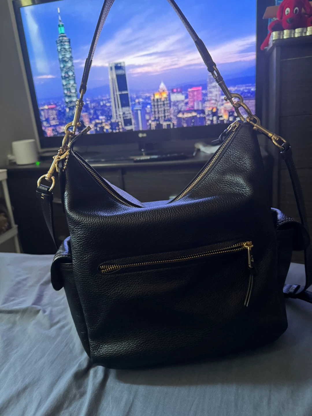 COACH LEATHER HOBO / CROSSBODY - photo 3