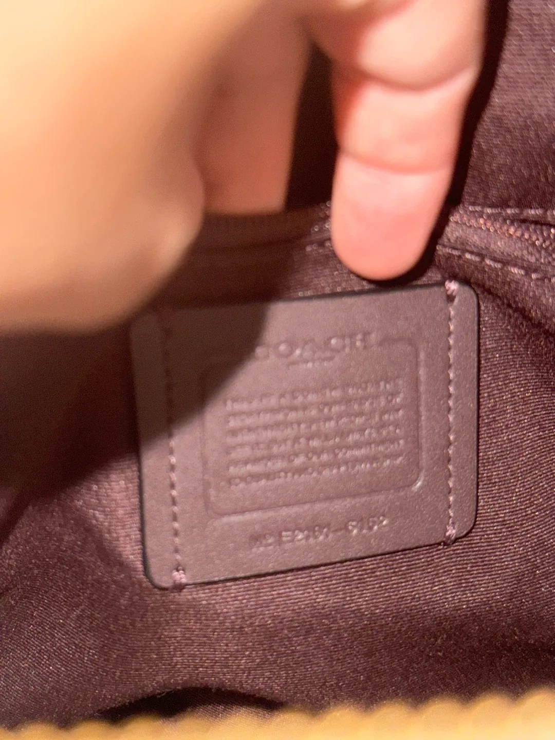 COACH LEATHER HOBO / CROSSBODY image indicator(4)