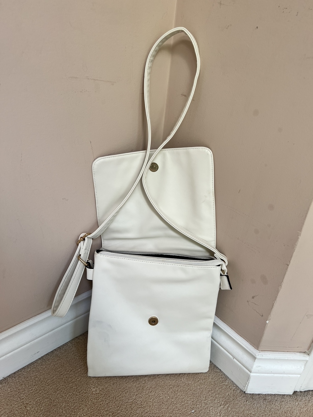 New White Crossbody purse - photo 4
