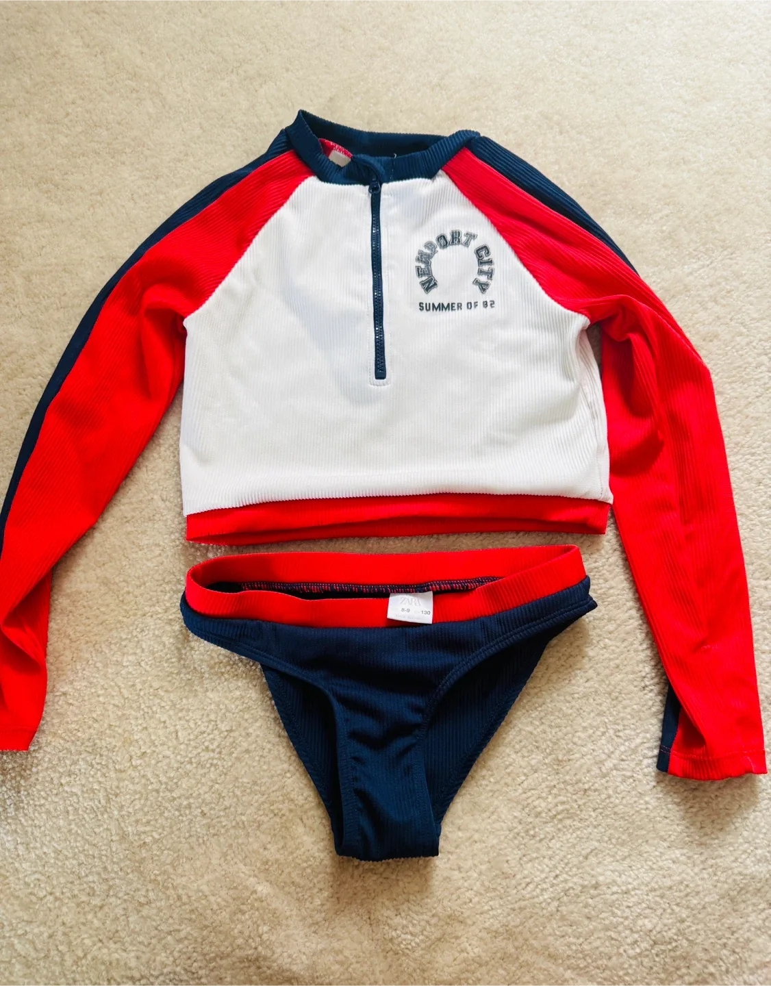 Zara Girls Swimsuit - Size 8-9 thumbnail