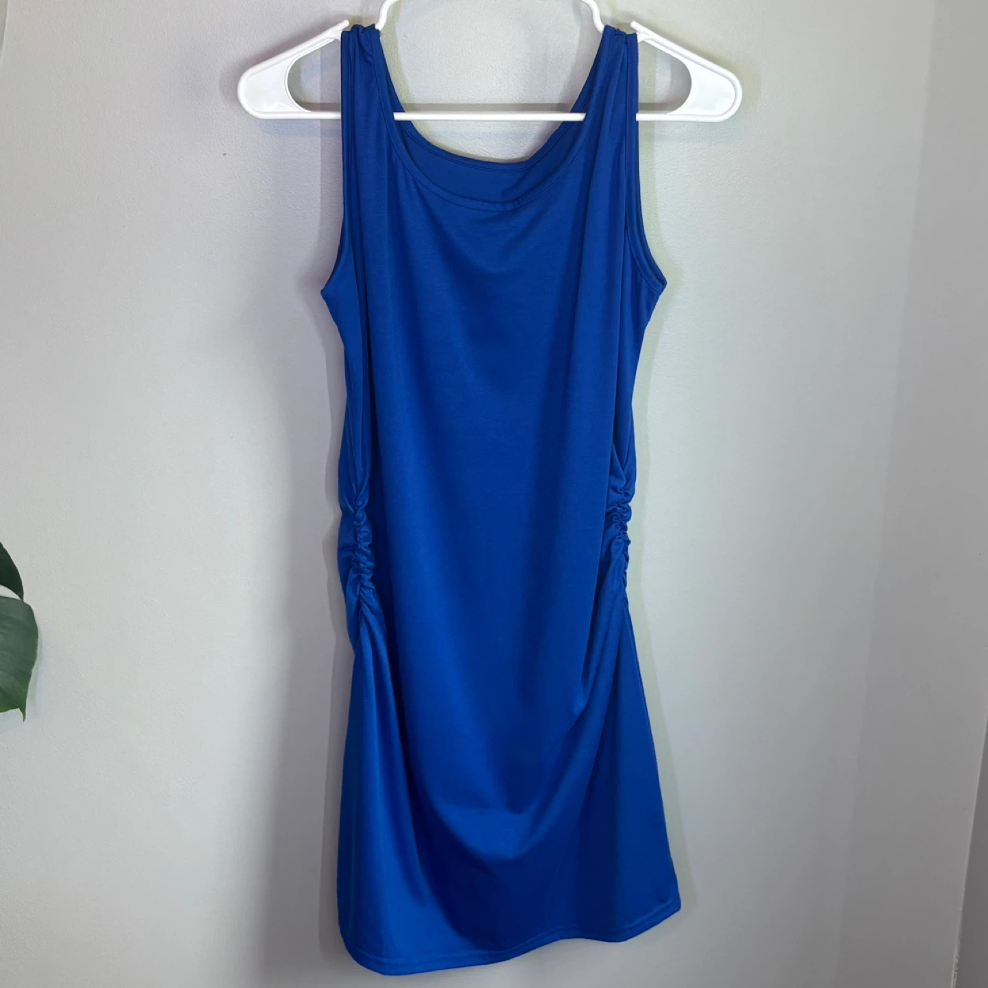PatPat Sleeveless Bodycon Ruched Maternity Dress Size M