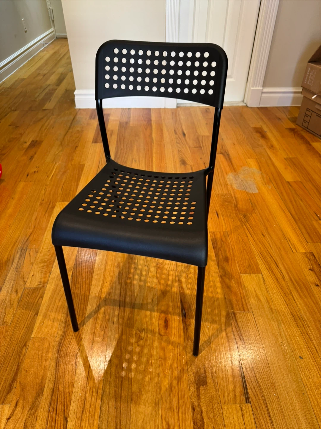 IKEA ADDE Black Chair - photo 3