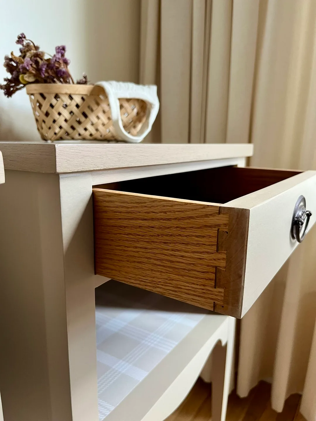 Vintage Johnson Co Nightstands - Set of 2 image indicator(6)