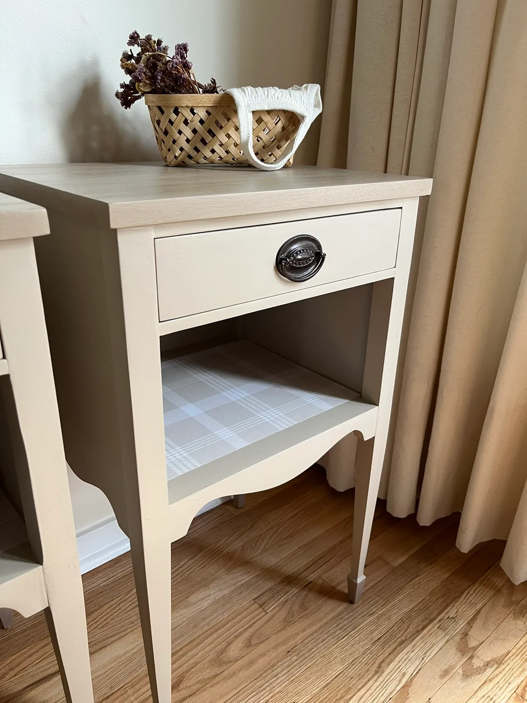 Vintage Johnson Co Nightstands - Set of 2 image indicator(5)