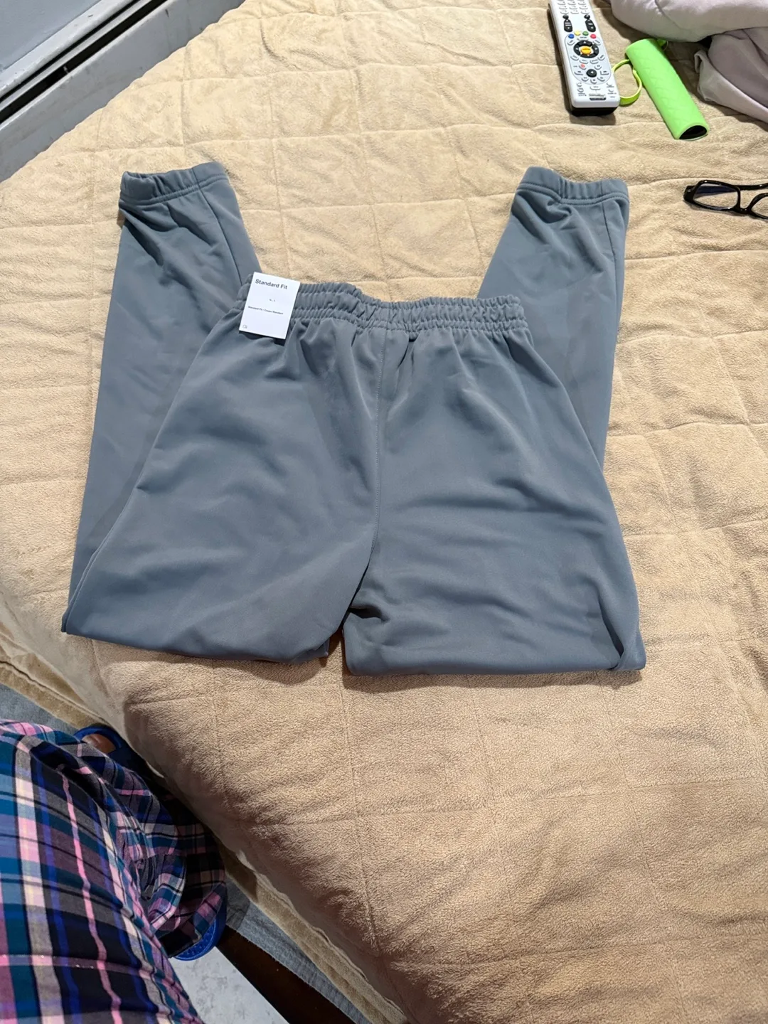New Nike Youth Unisex Gray Sweatpants - Size L image indicator(2)