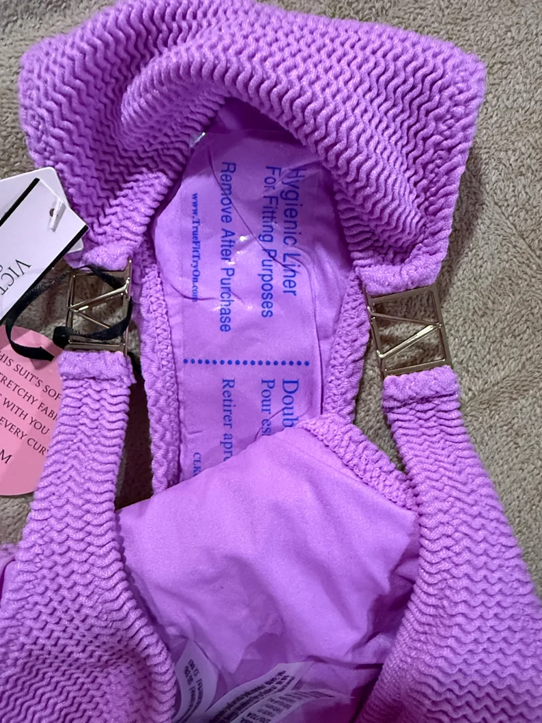 New Victoria's Secret Bikini XS-M Lavender image indicator(4)