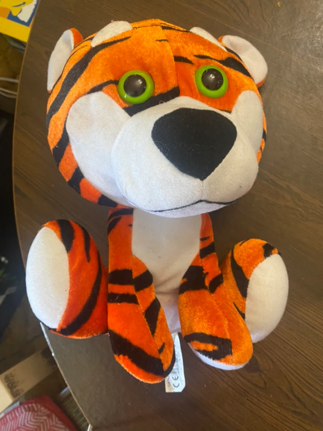 Orange Tiger Plush Toy thumbnail