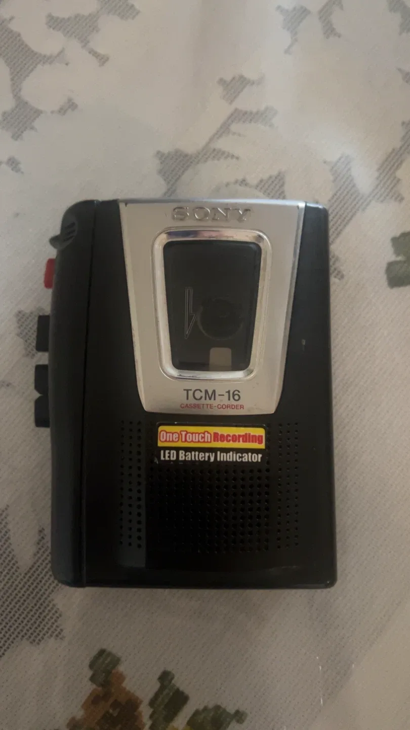 Sony TCM-16 Cassette Corder thumbnail