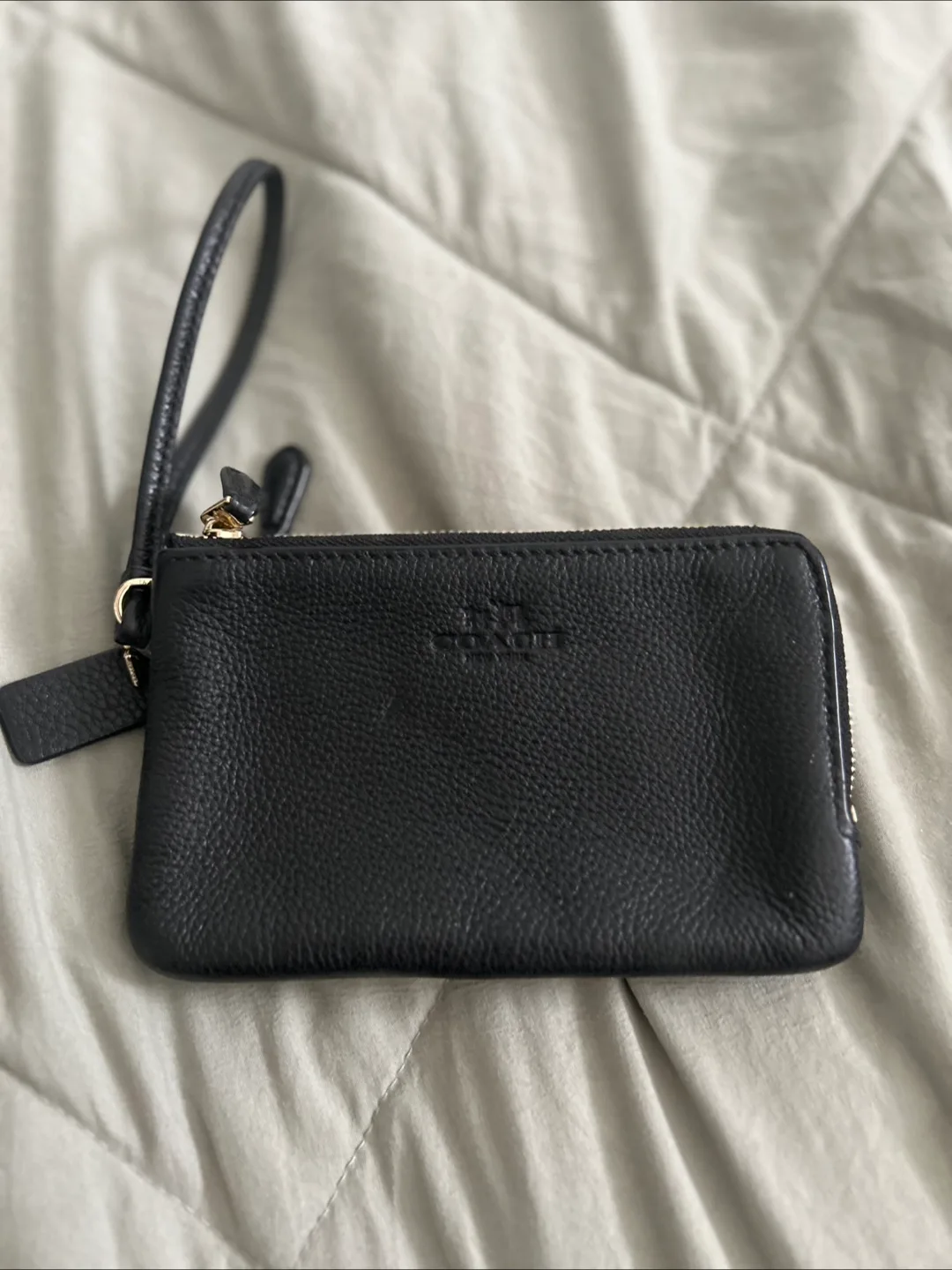 Coach Black Wristlet thumbnail