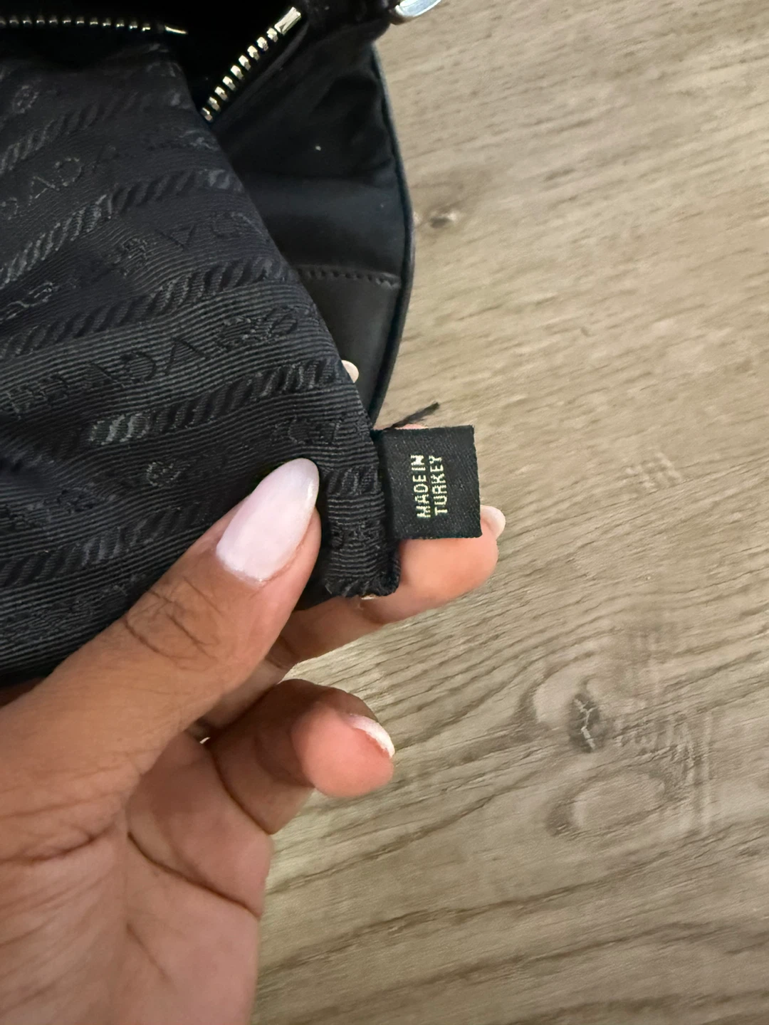 Authentic Prada Black Nylon Crossbody Bag - photo 5
