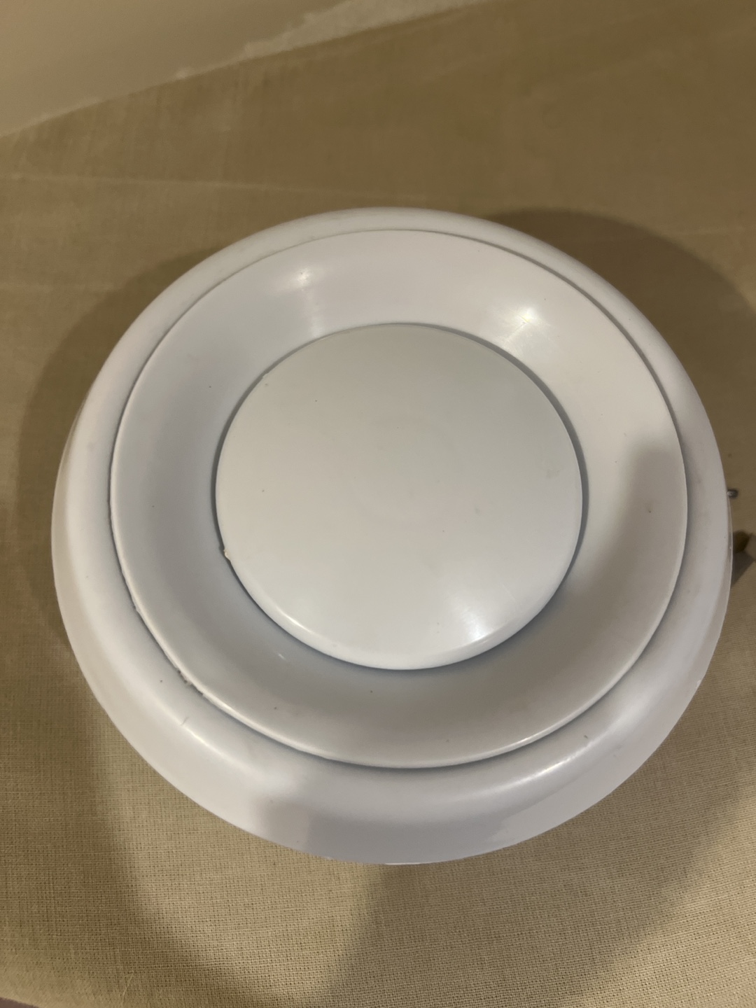 White Ceiling or wall vent air Diffuser - photo 3