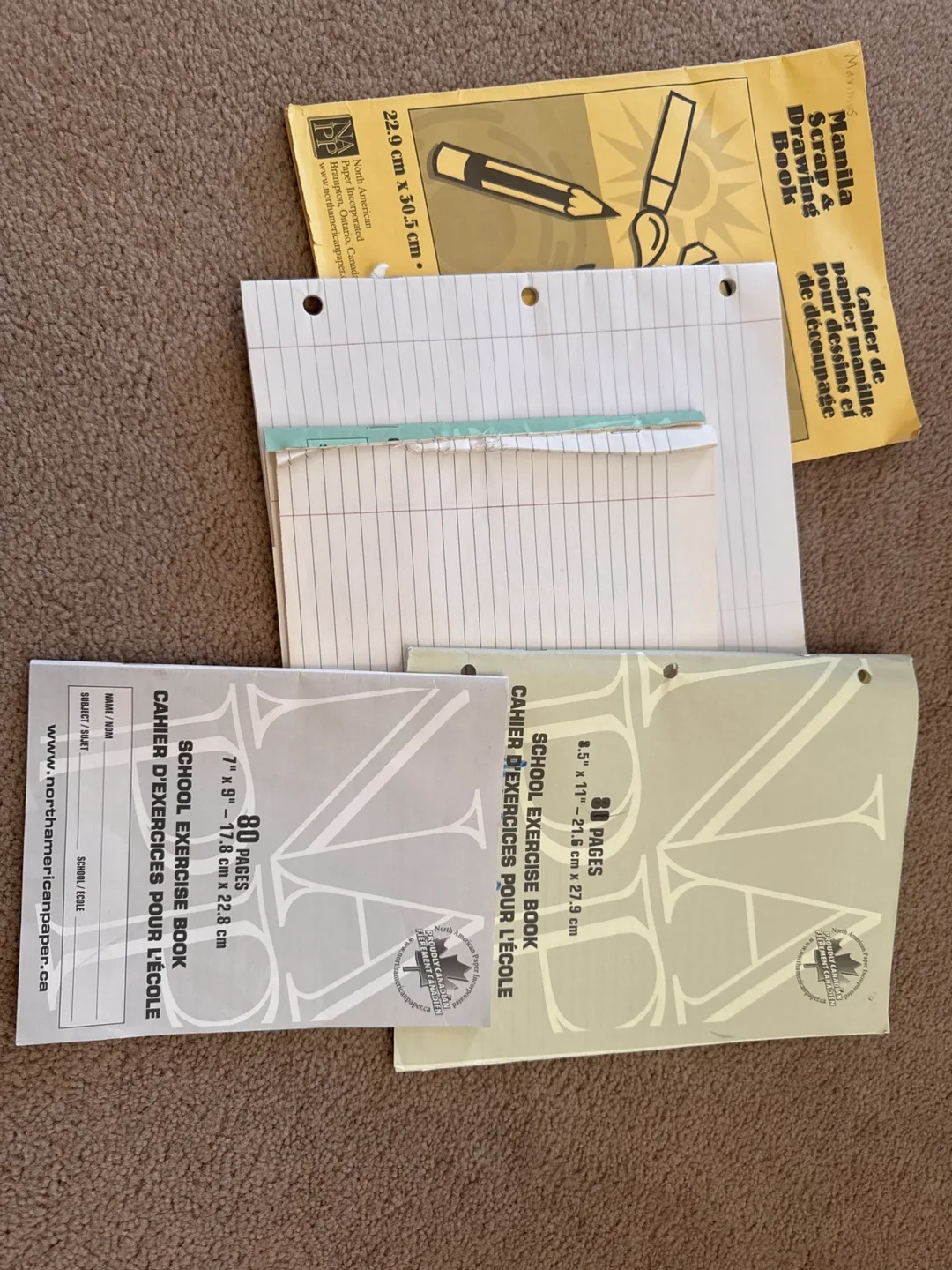 Lined Paper / office School Exercise Books thumbnail