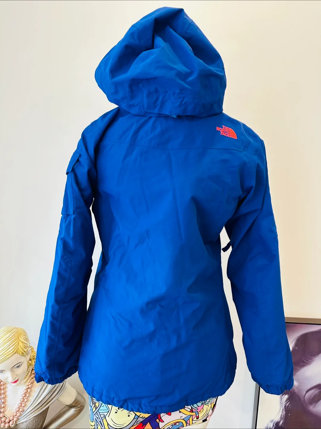The North Face Blue Hooded Jacket image indicator(3)
