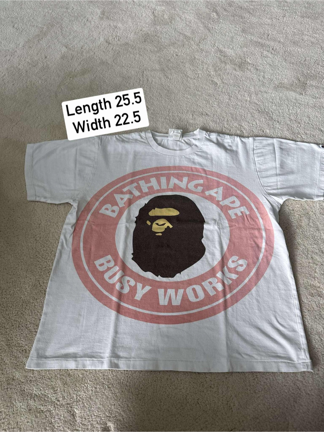 Bathing Ape (BAPE) Busy Works T-Shirt - Size L