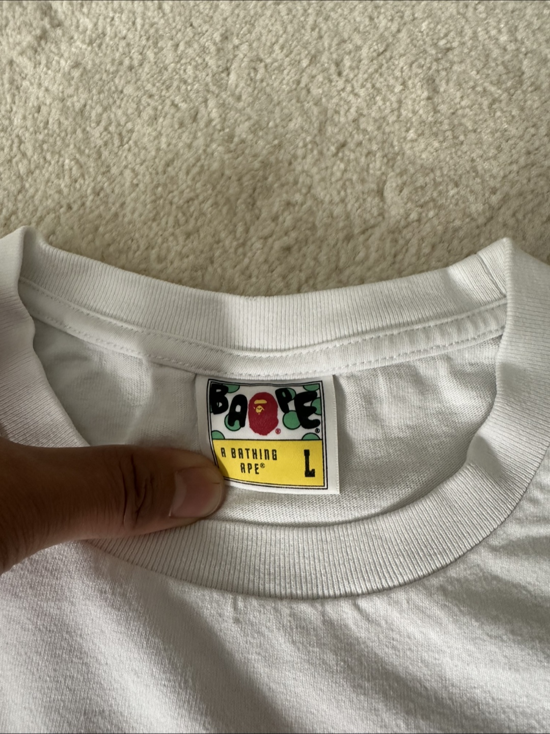 Bathing Ape (BAPE) Busy Works T-Shirt - Size L - photo 2