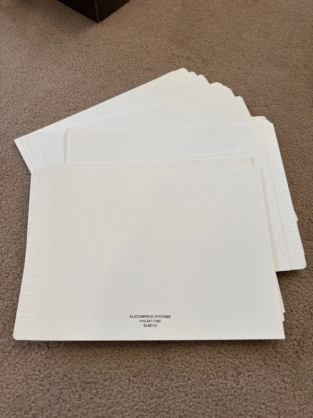 Free Office School  Systems ELMT13 File Folders thumbnail