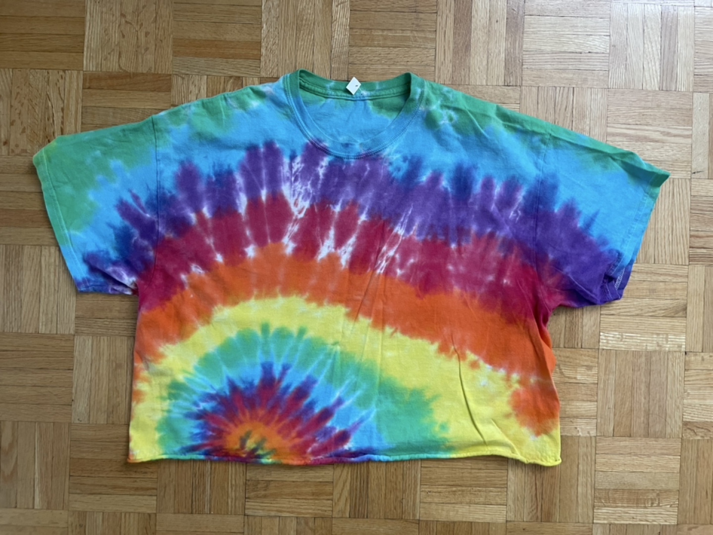 Tie Dye T-Shirt - Rainbow Colours