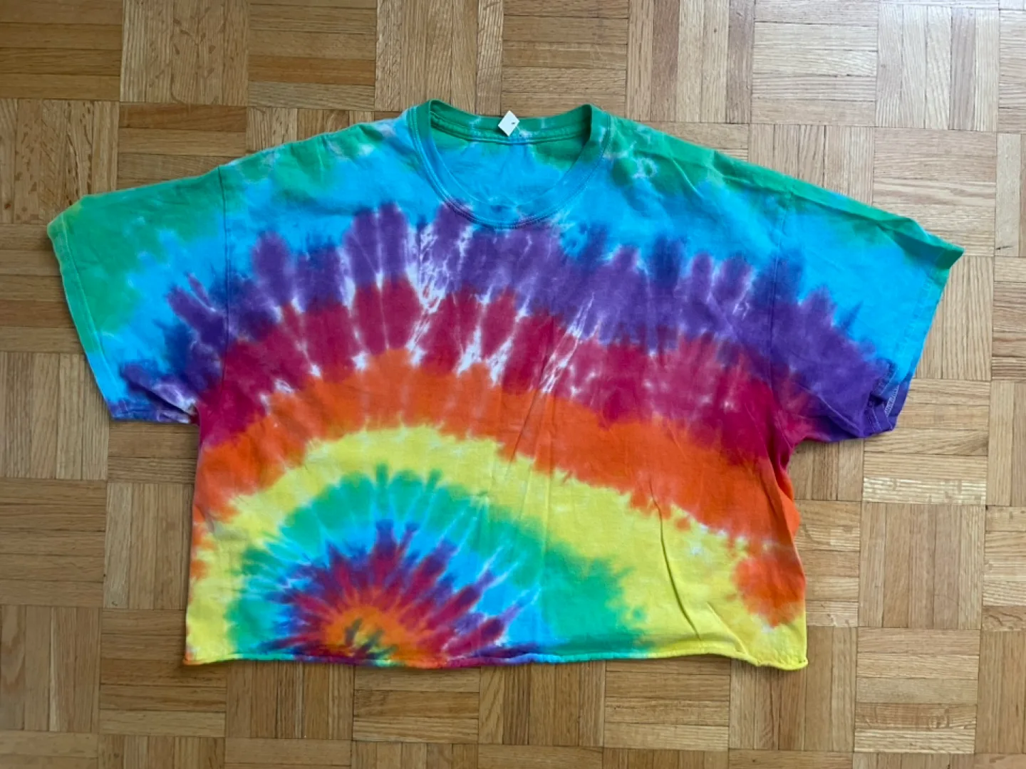 Tie Dye T-Shirt - Rainbow Colours thumbnail