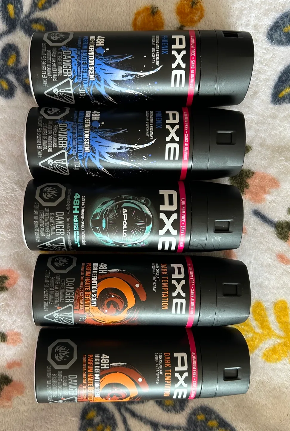 Axe Deodorant Bodyspray Variety Pack thumbnail