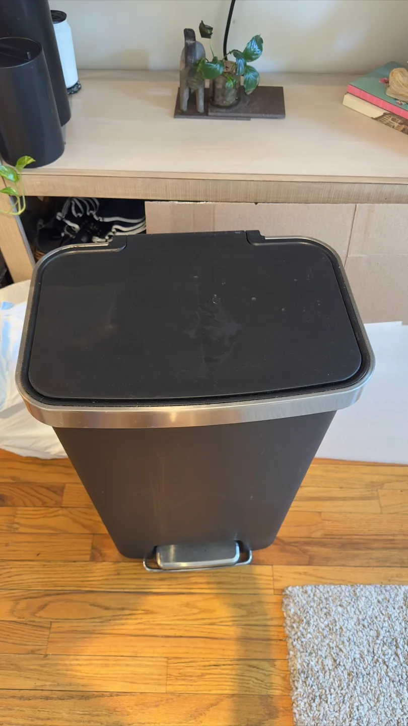 Simplehuman Black Step Trash Can