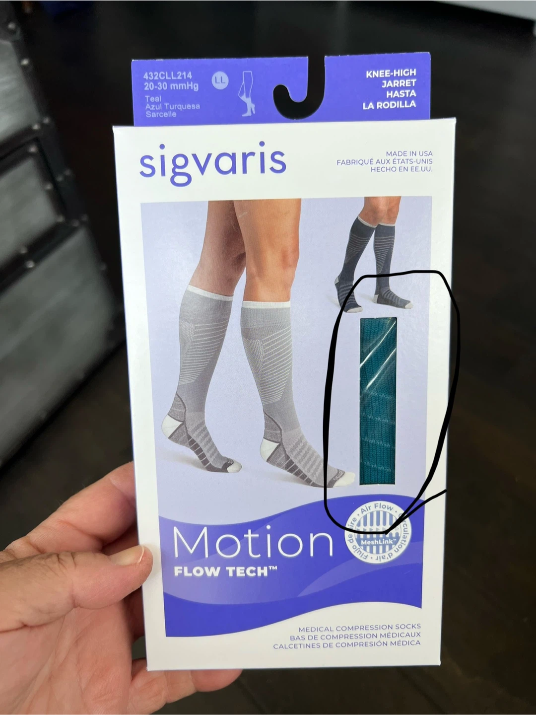 Sigvaris Motion Medical Compression Socks - 20-30 mmHg