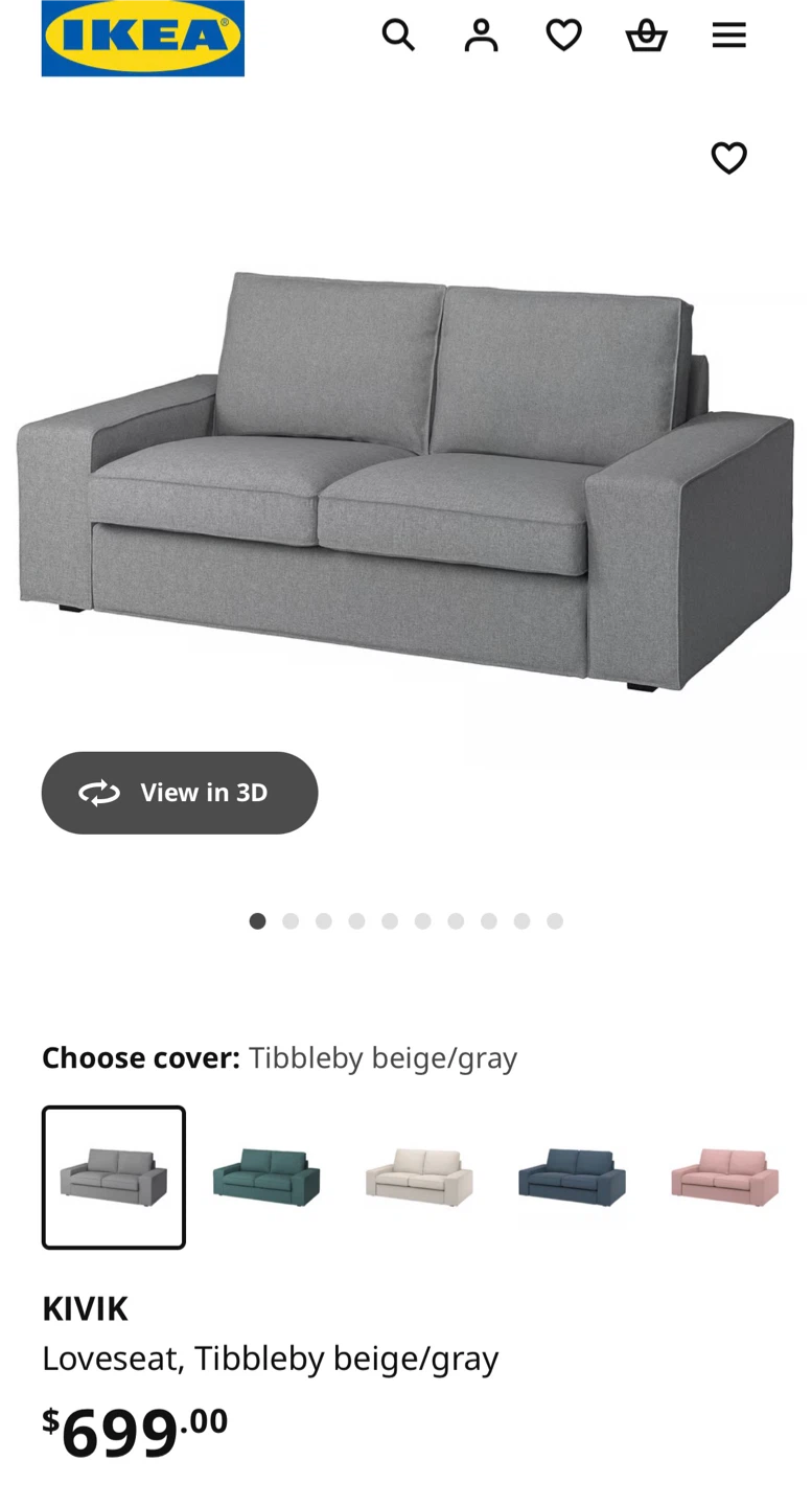 Kivik IKEA Sofa - photo 3