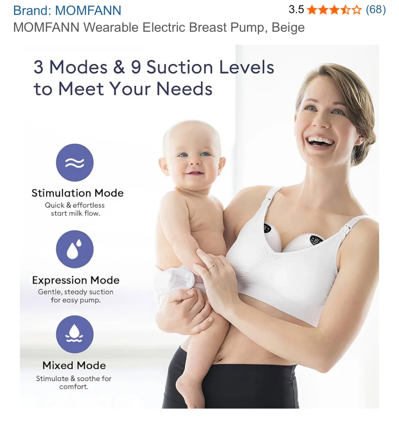 New Momfann Electric Breast Pump image indicator(7)