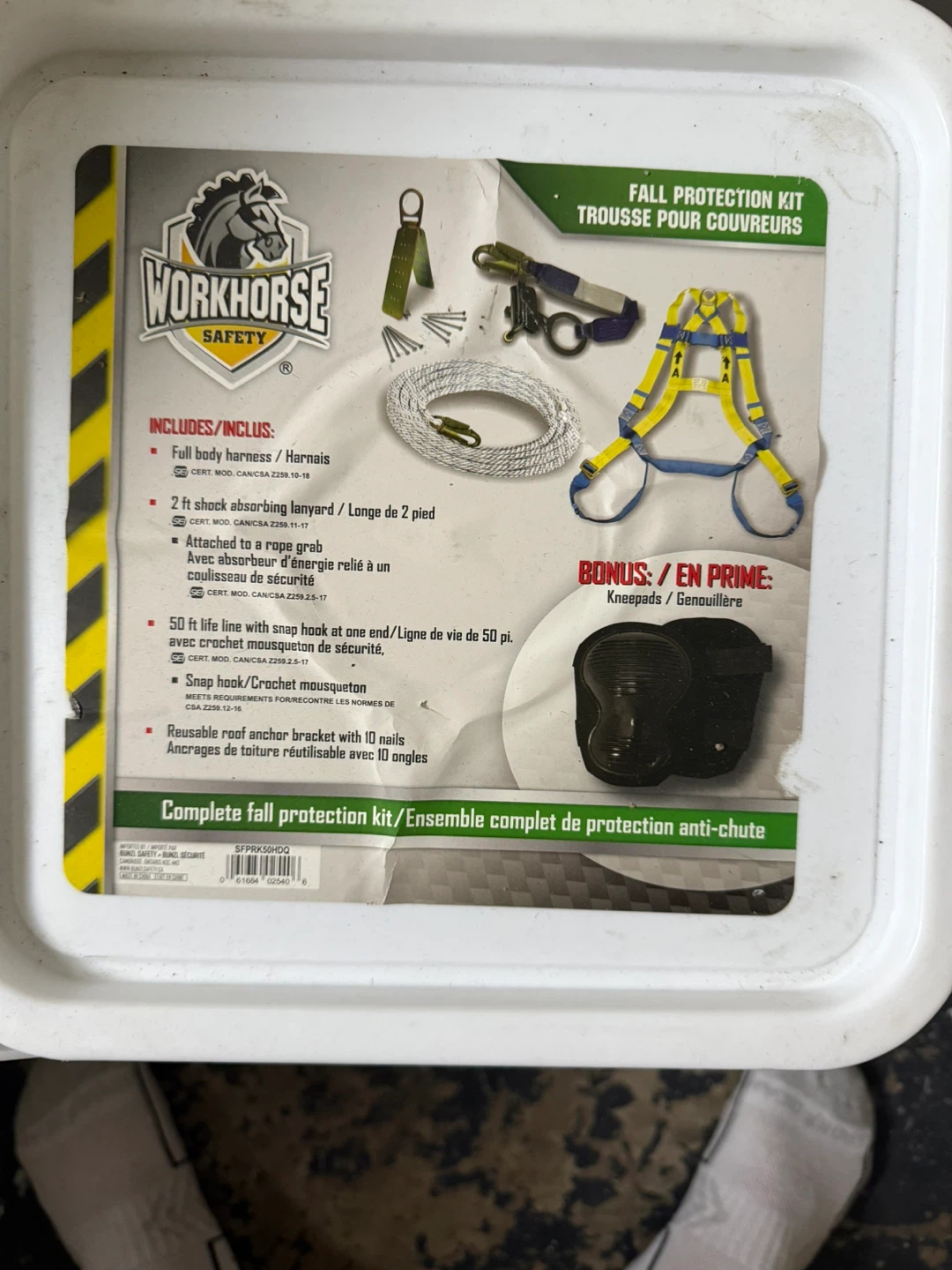 Workhorse Safety Fall Protection Kit