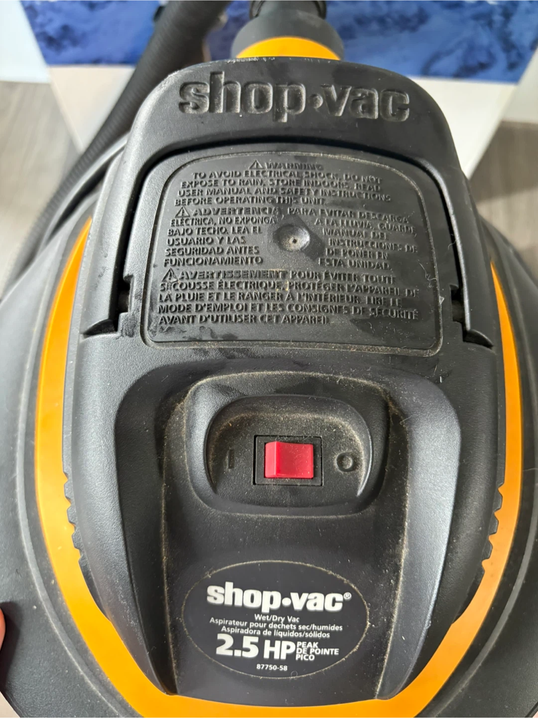 Shop-Vac Wet/Dry Vac 2.5 HP - photo 4