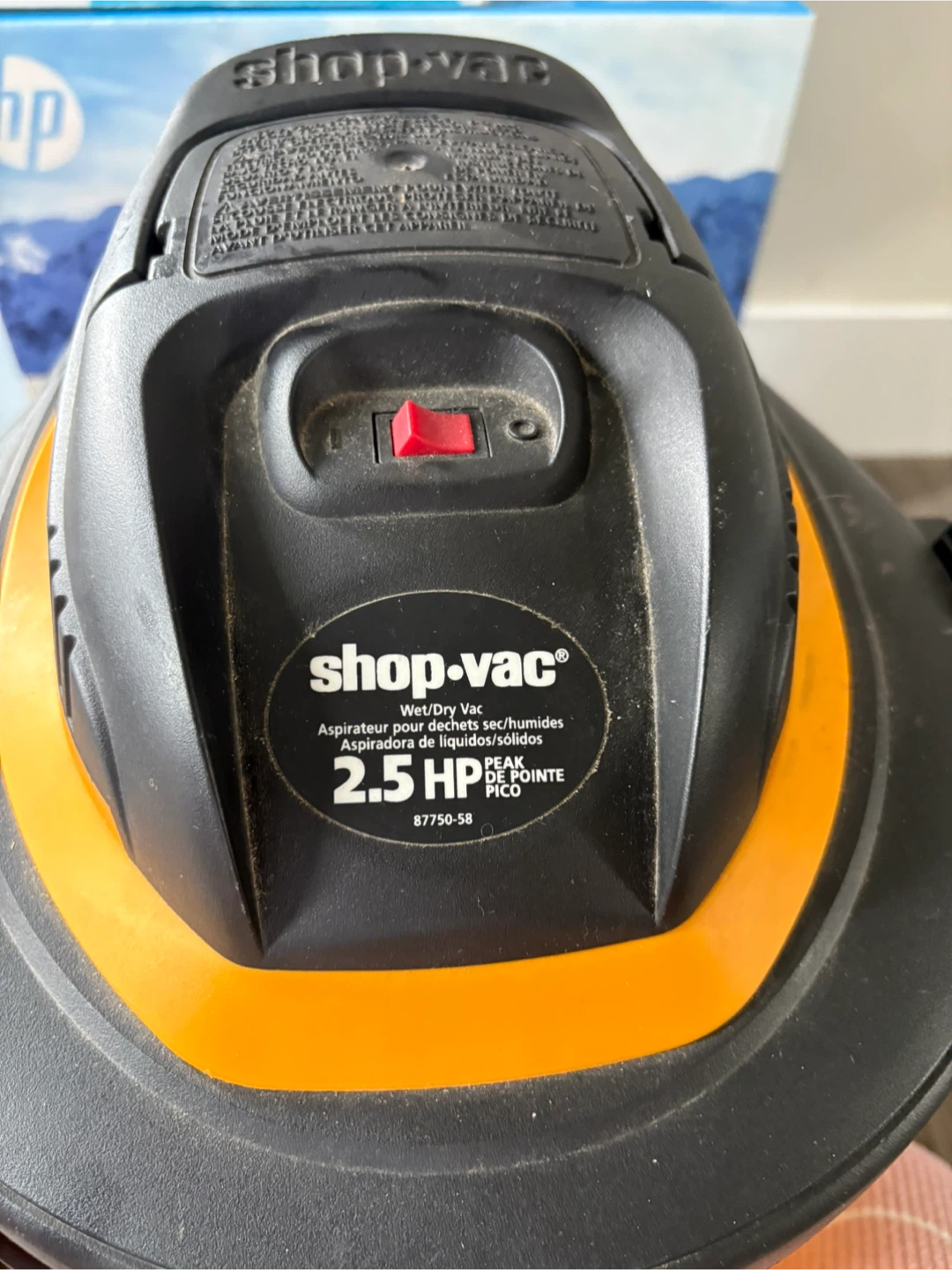 Shop-Vac Wet/Dry Vac 2.5 HP - photo 3